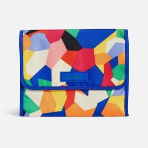 Vera Bradley Pop Art Lighten up Stow & Go Jewelry Folio Travel Organizer